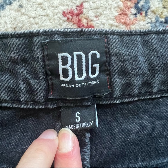 BDG Black denim jean skirt - Picture 4 of 5